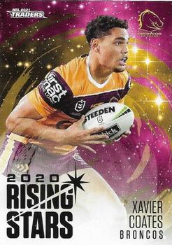 2021 NRL Traders - Rising Stars #RS01 Xavier Coates Front